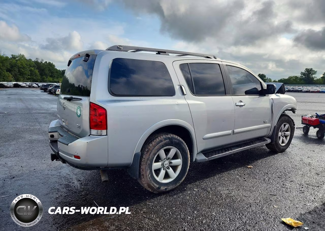 2008 Nissan Armada Se VIN:5N1AA08C68N614836 - 3