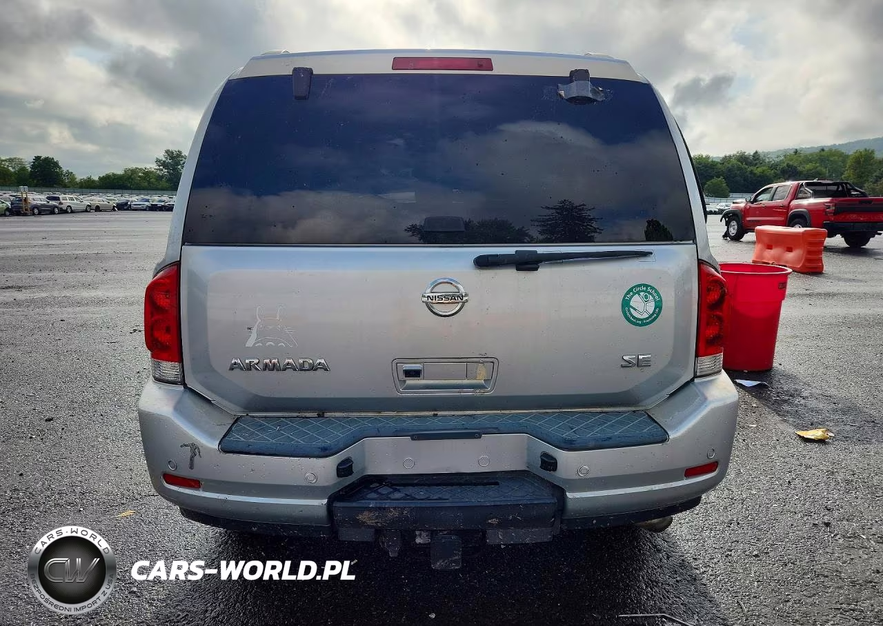 2008 Nissan Armada Se VIN:5N1AA08C68N614836 - 6