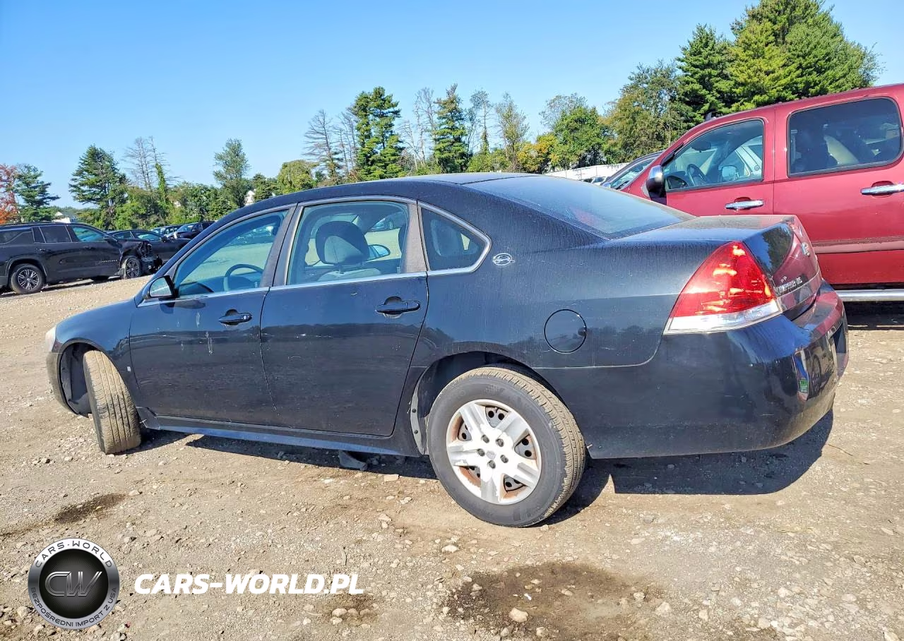 2009 Chevrolet Impala Ls VIN:2G1WB57K491263420 - 2