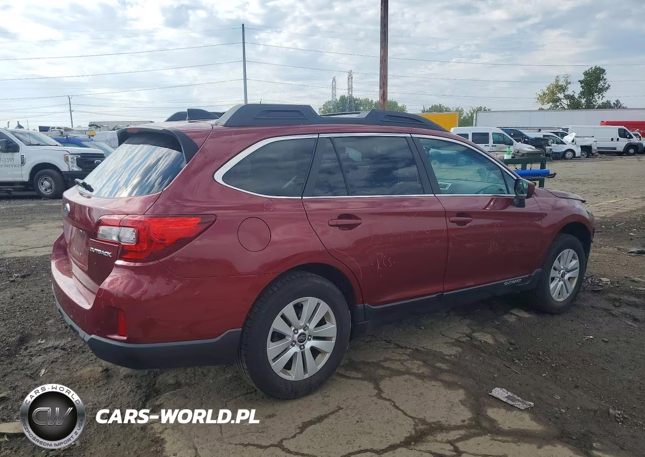 2016 Subaru Outback 2.5I Premium VIN:4S4BSBDC0G3312780 - 3