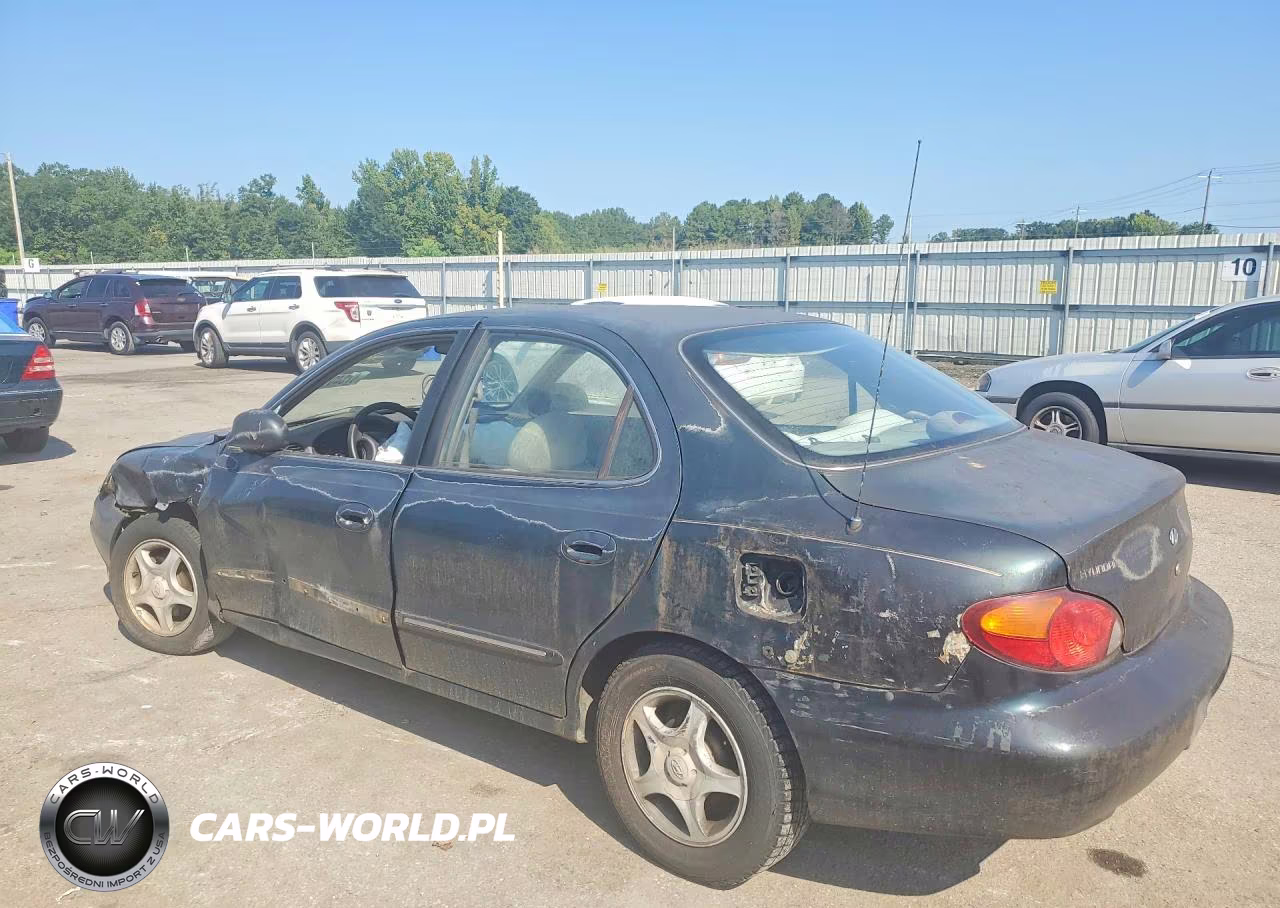 2000 Hyundai Elantra Gls VIN:KMHJF35F5YU971254 - 2