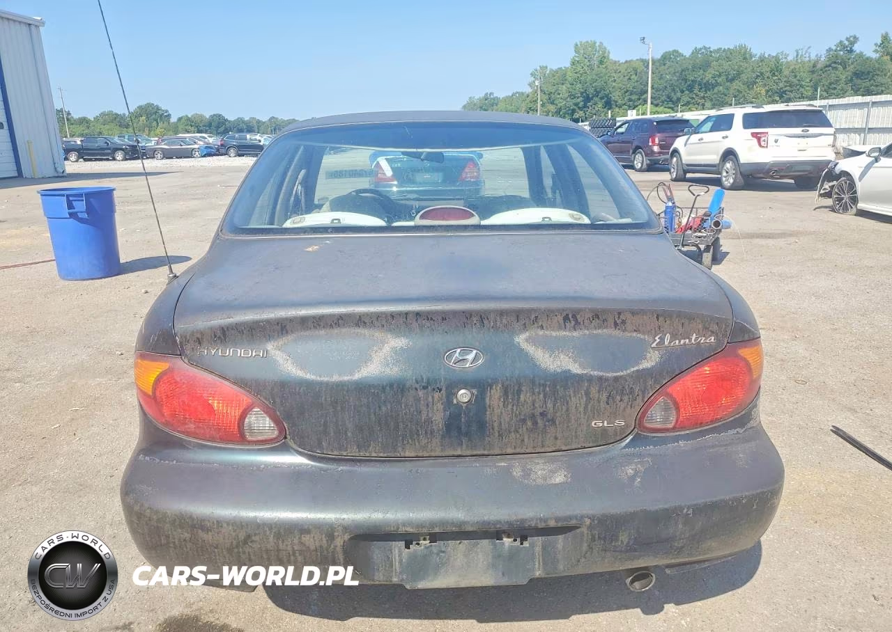 2000 Hyundai Elantra Gls VIN:KMHJF35F5YU971254 - 6