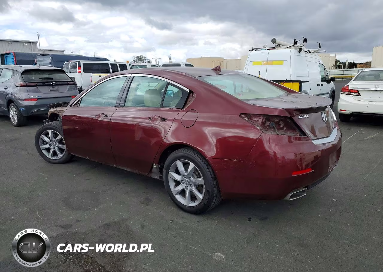 2012 Acura Tl VIN:19UUA8F50CA027280 - 2