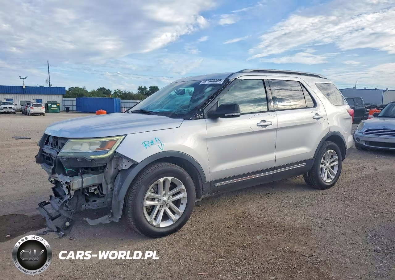 2017 Ford Explorer Xlt VIN:1FM5K7D82HGA27031 - 1