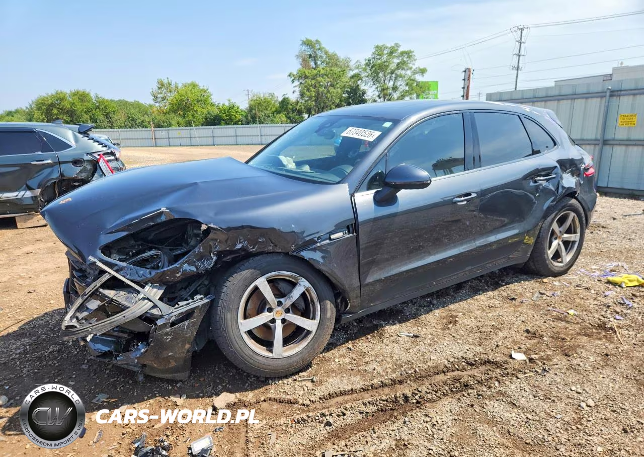 2017 Porsche Macan VIN:WP1AA2A54HLB00585 - 1