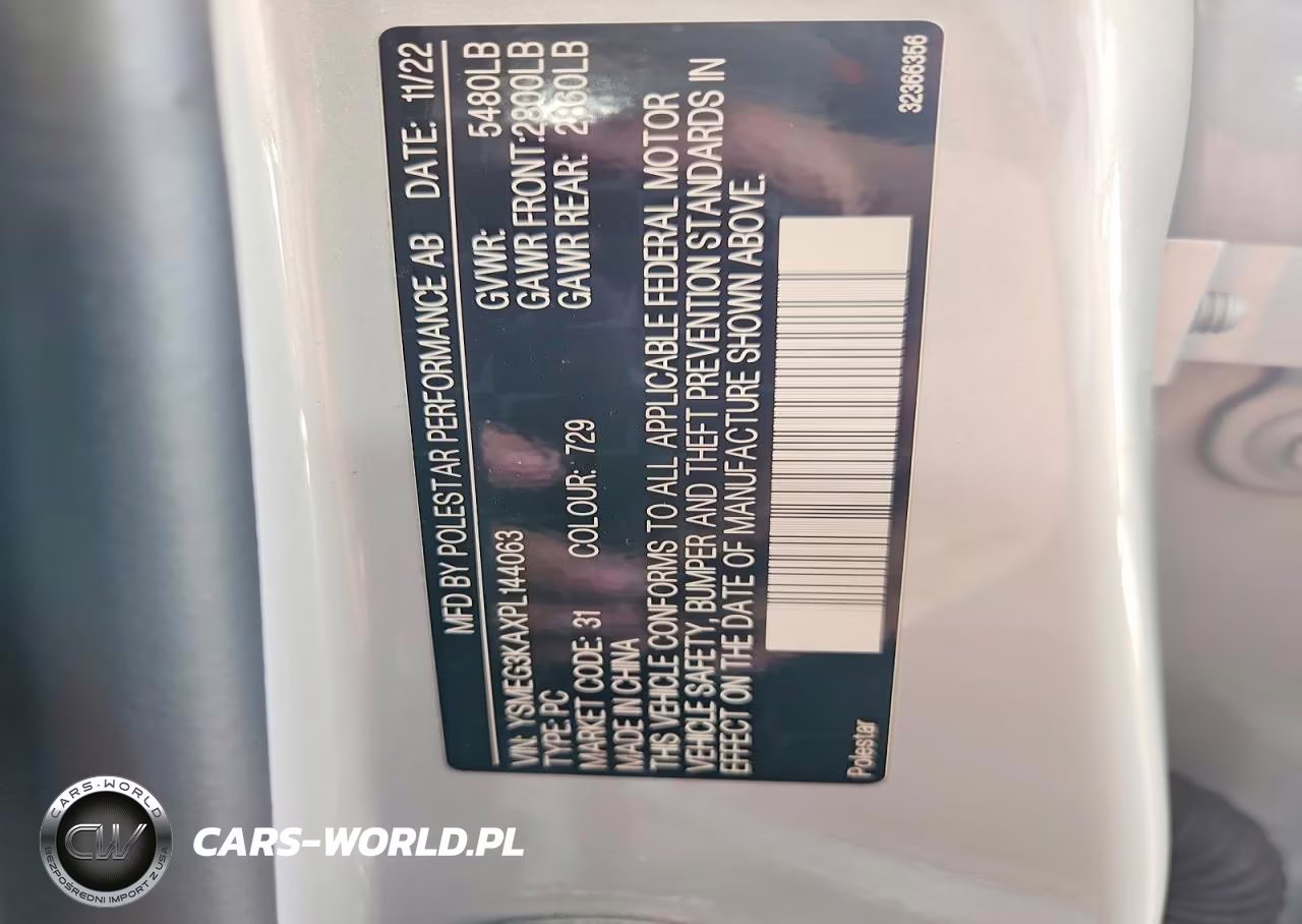 2023 Polestar 2 VIN:YSMEG3KAXPL144063 - 12