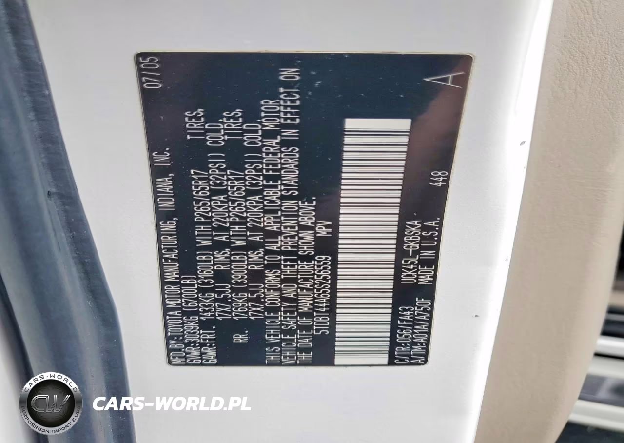 2005 Toyota Sequoia Sr5 VIN:5TDBT44A65S256559 - 14