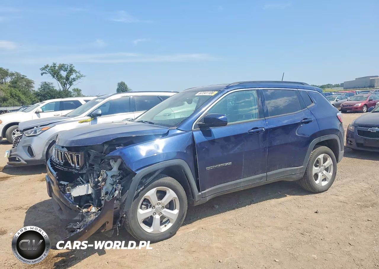 2017 Jeep Compass Latitude VIN:3C4NJDBB4HT641319 - 1