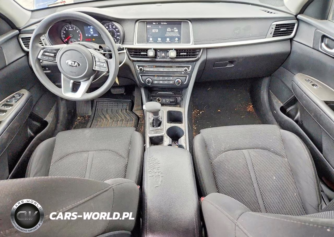 2019 Kia Optima Lx VIN:5XXGT4L31KG312607 - 8