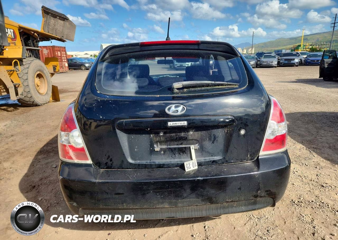 2007 Hyundai Accent Gs VIN:KMHCN36C07U025688 - 6