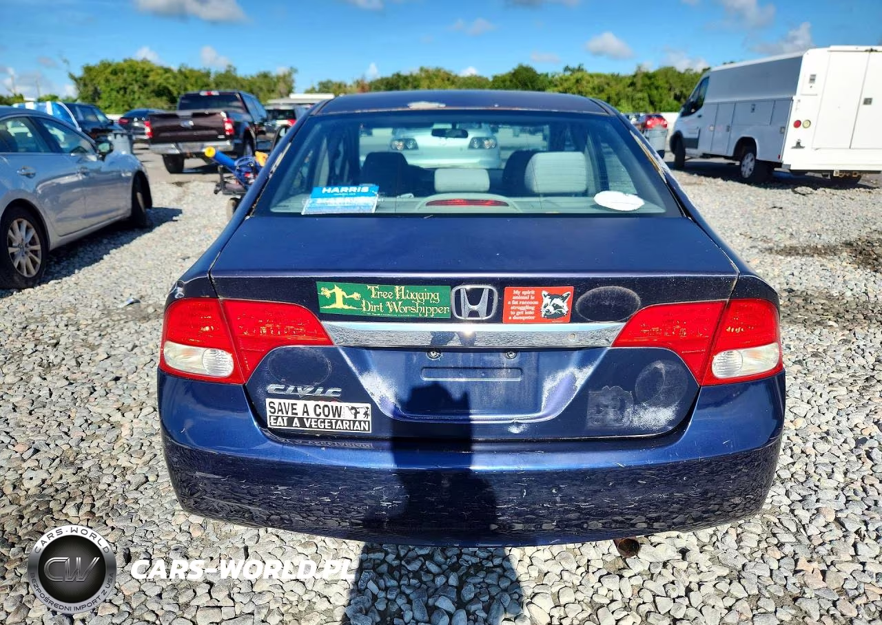2010 Honda Civic Lx VIN:2HGFA1F57AH539360 - 6