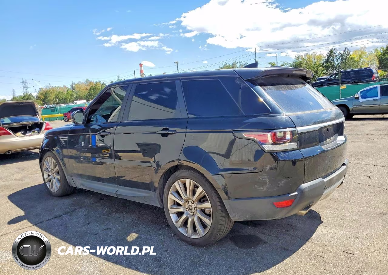 2017 Land Rover Range Rover Sport Hse VIN:SALWR2FV9HA176185 - 2