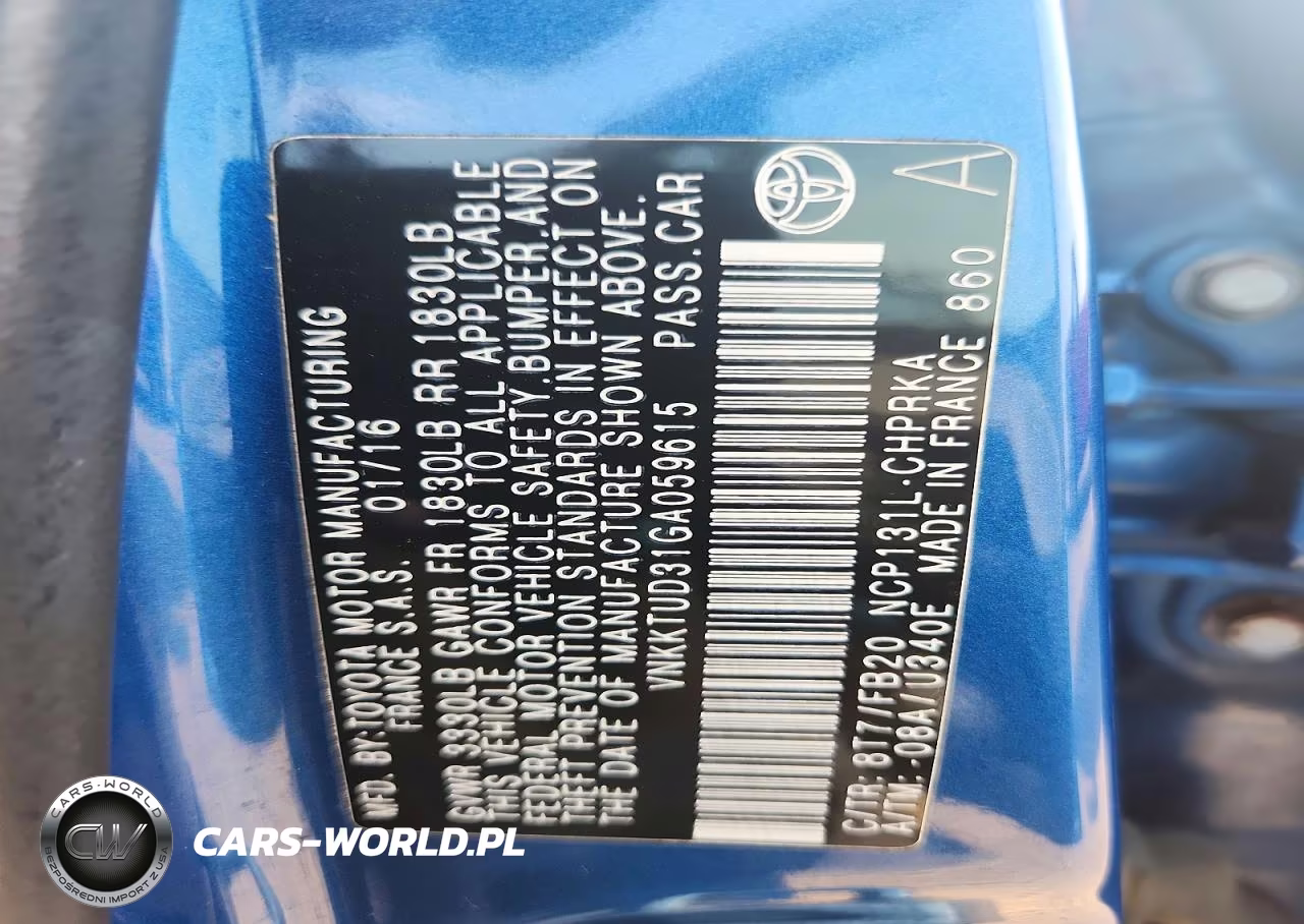 2016 Toyota Yaris 5-Door Le VIN:VNKKTUD31GA059615 - 13