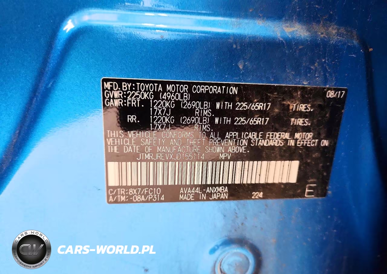 2018 Toyota Rav4 Hybrid Xle VIN:JTMRJREVXJD155114 - 12