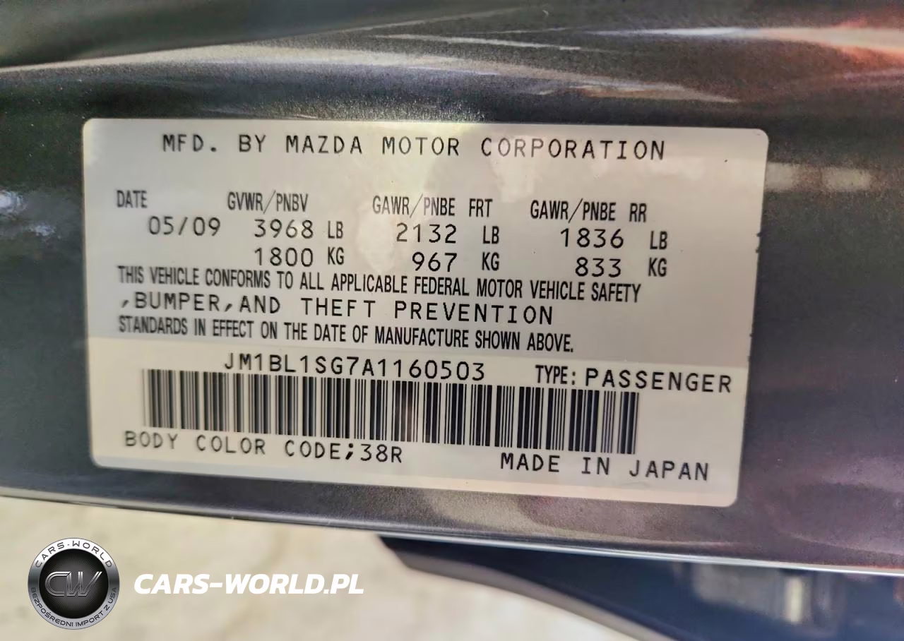 2010 Mazda Mazda3 I Touring VIN:JM1BL1SG7A1160503 - 12