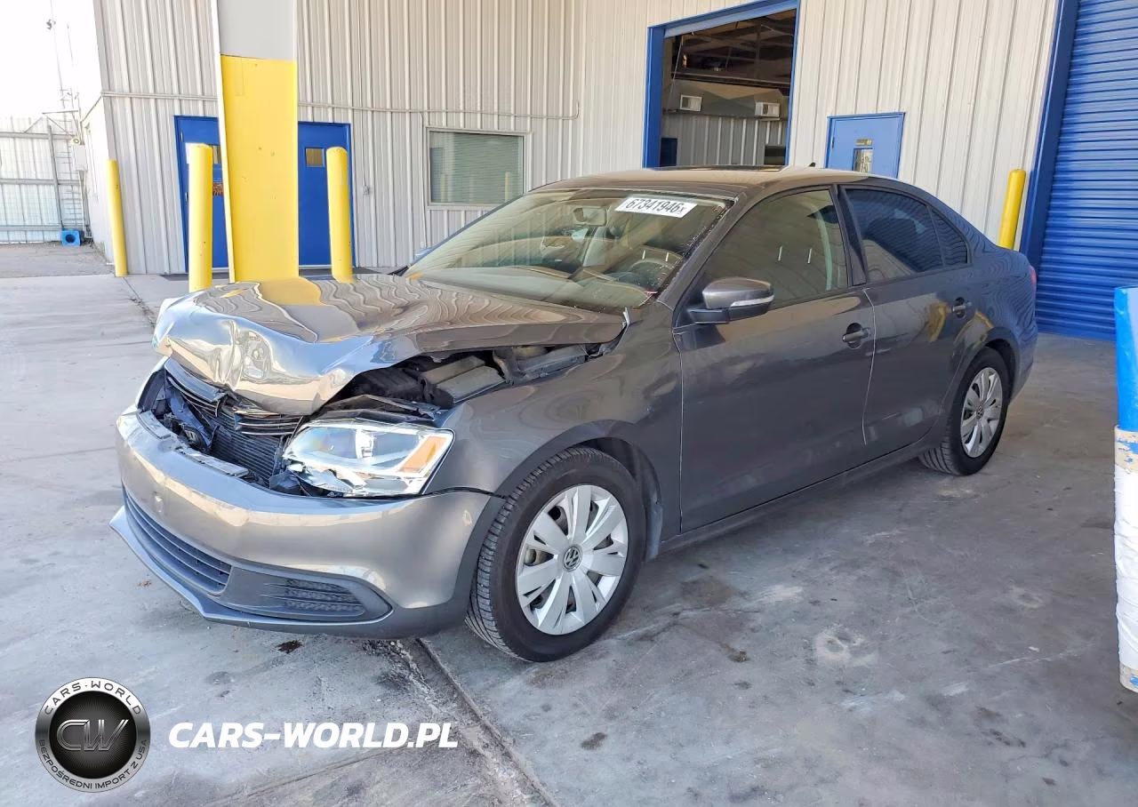 2014 Volkswagen Jetta Se VIN:3VWD17AJ1EM399789 - 1