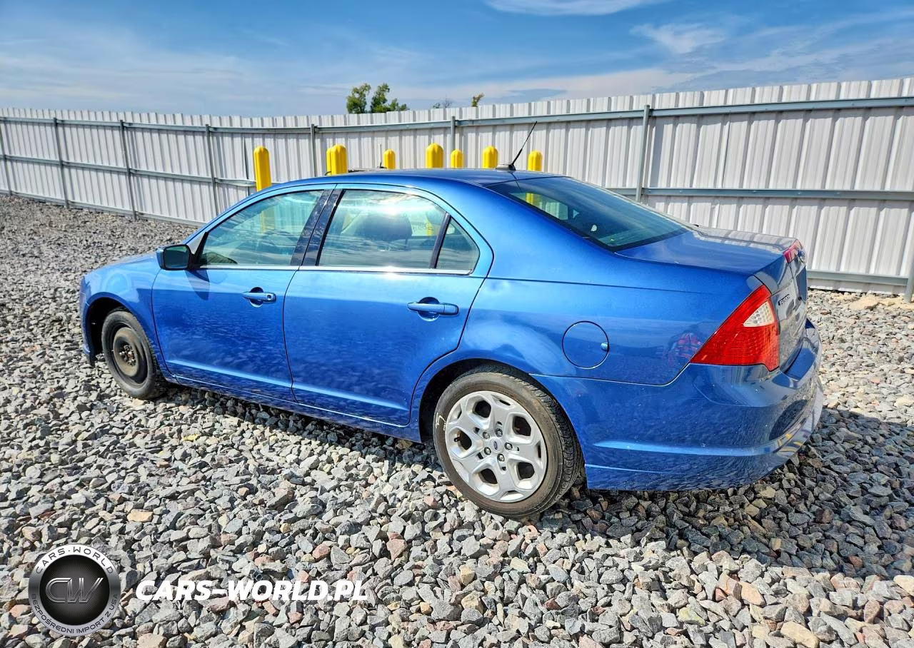 2010 Ford Fusion Se VIN:3FAHP0HA3AR245443 - 2