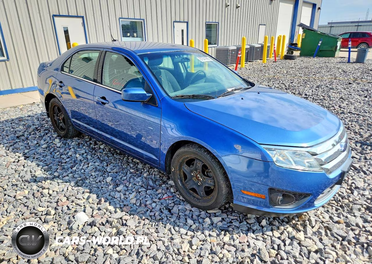 2010 Ford Fusion Se VIN:3FAHP0HA3AR245443 - 4