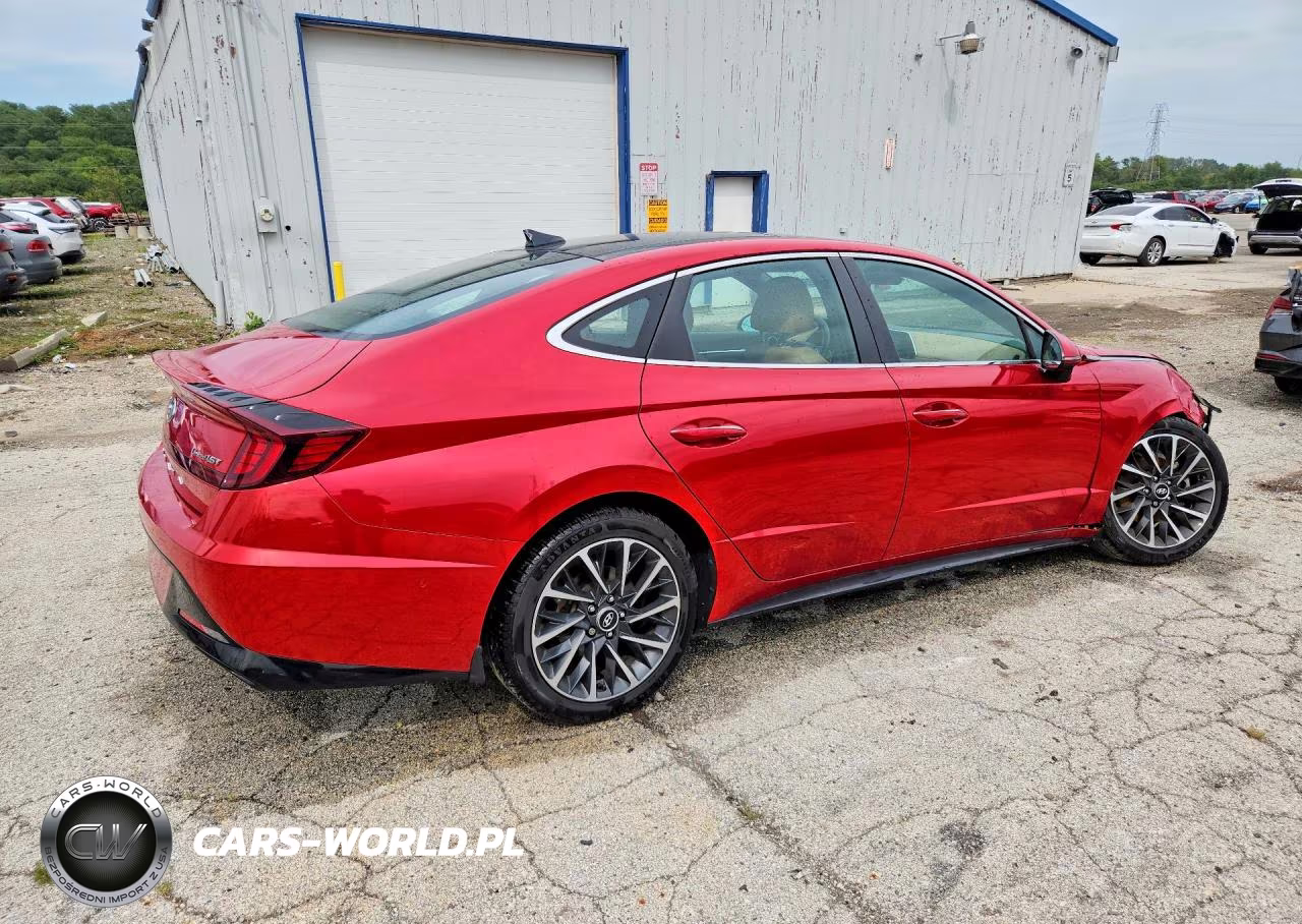 2022 Hyundai Sonata Limited VIN:KMHL34J21NA175124 - 3