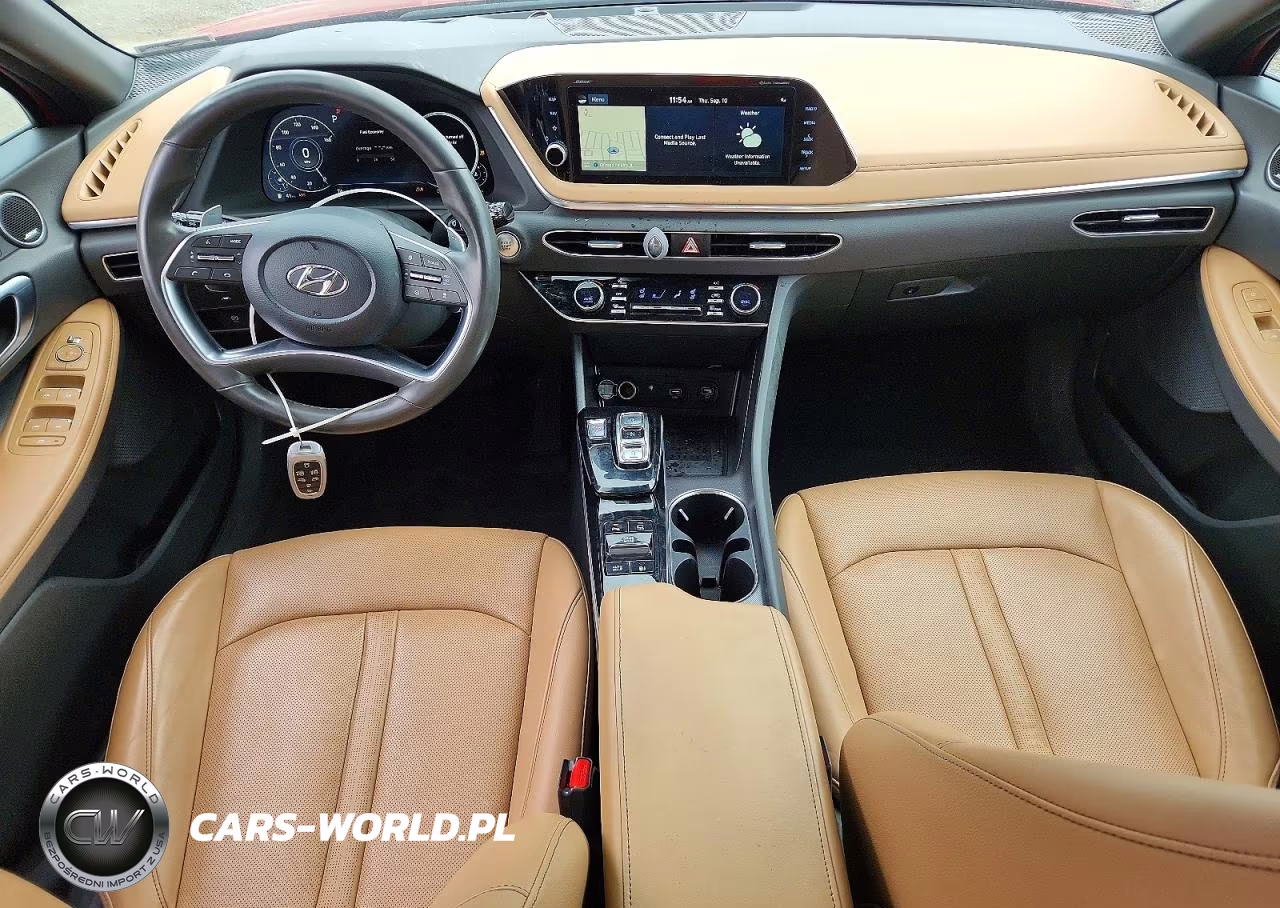 2022 Hyundai Sonata Limited VIN:KMHL34J21NA175124 - 8