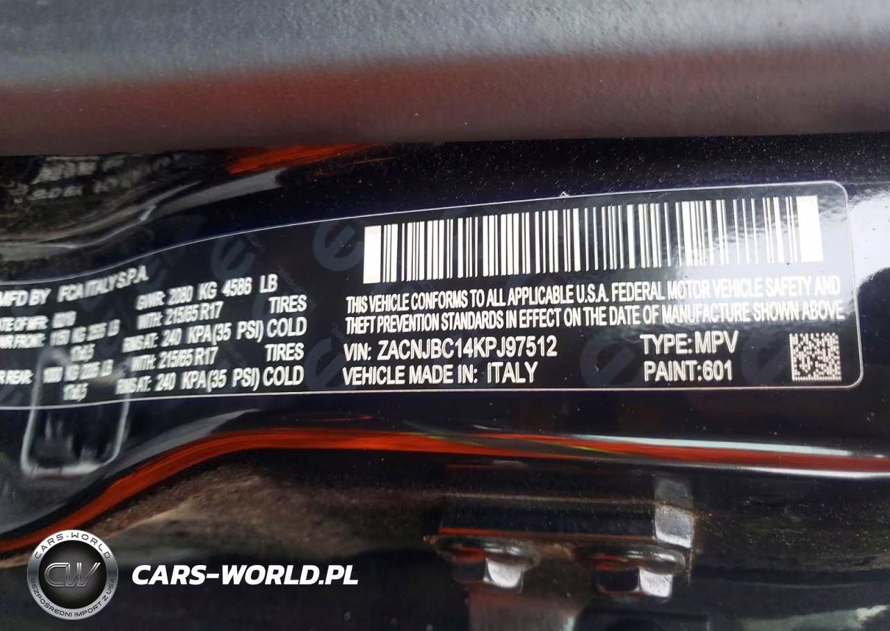 2019 Jeep Renegade Trailhawk VIN:ZACNJBC14KPJ97512 - 13