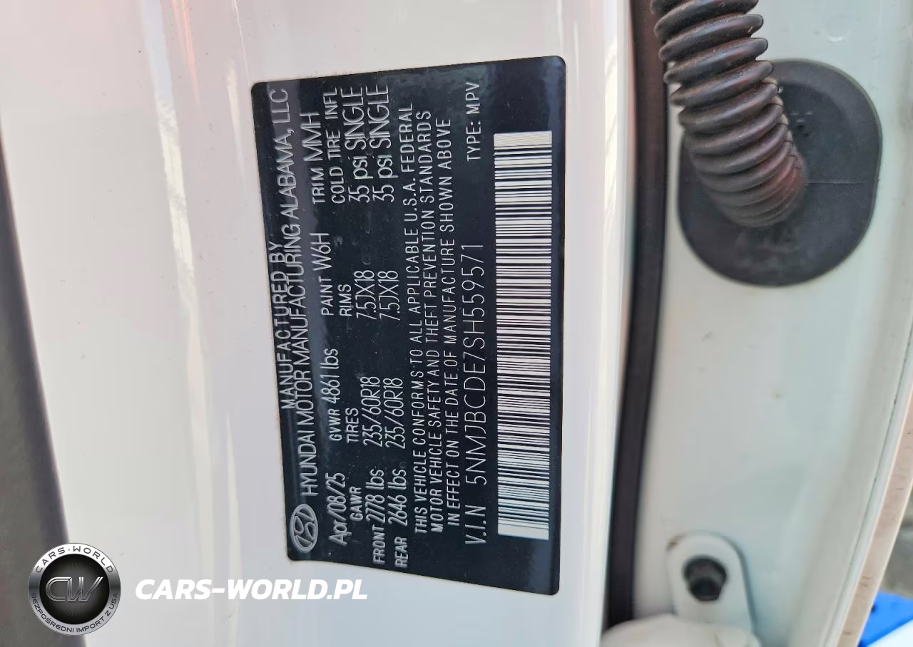 2025 Hyundai Tucson Sel VIN:5NMJBCDE7SH559571 - 14