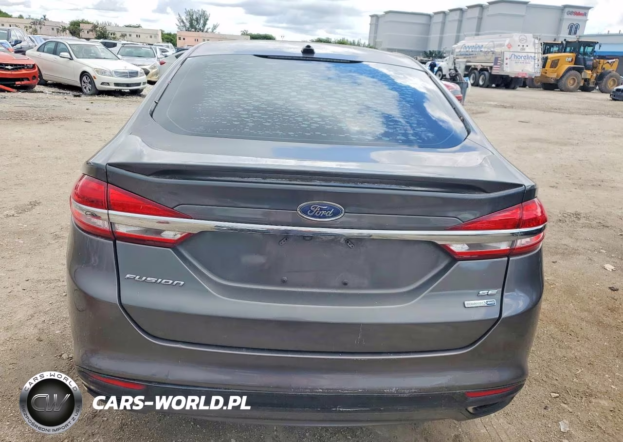 2017 Ford Fusion Se VIN:3FA6P0T9XHR388386 - 6