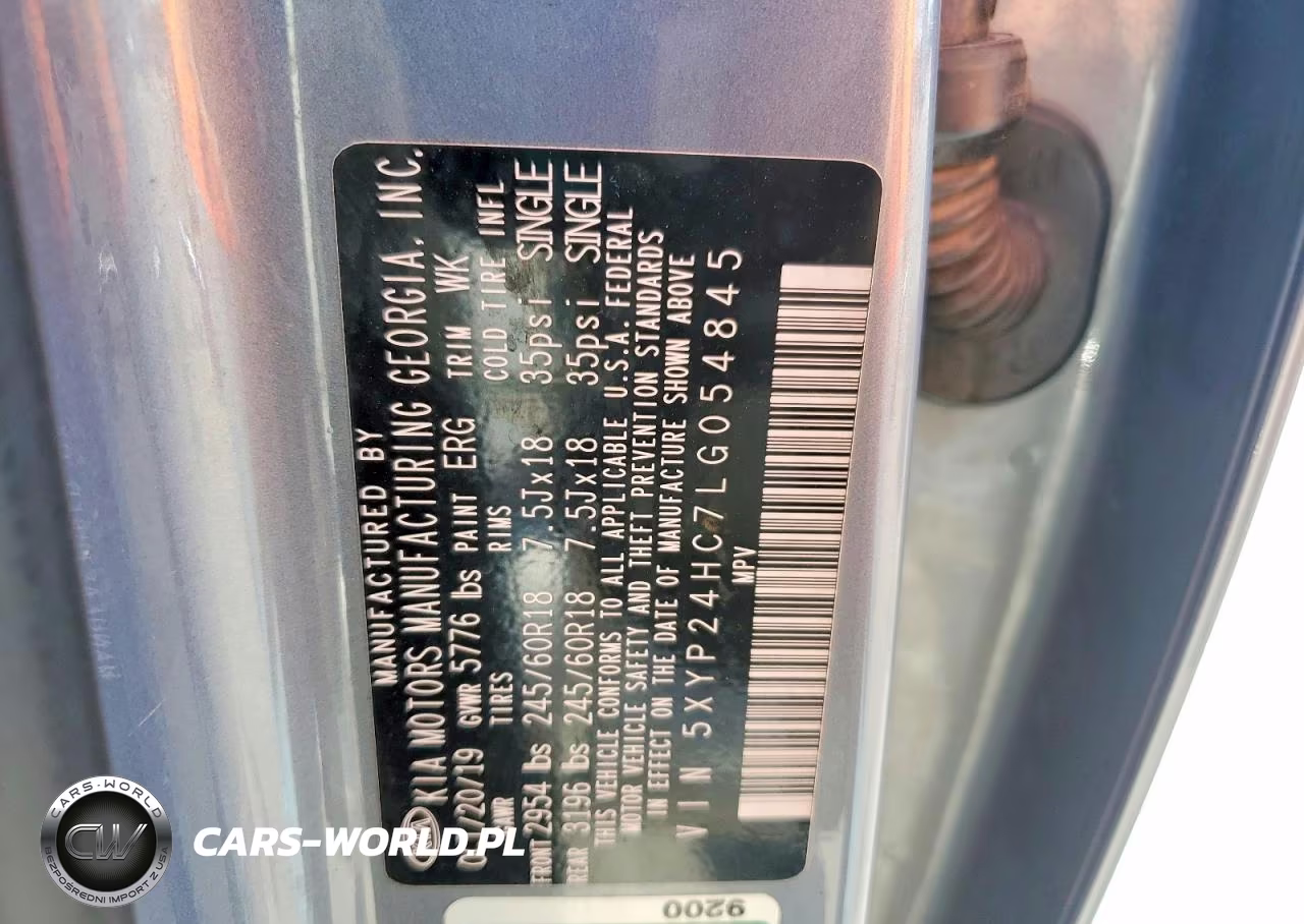 2020 Kia Telluride Lx VIN:5XYP24HC7LG054845 - 14