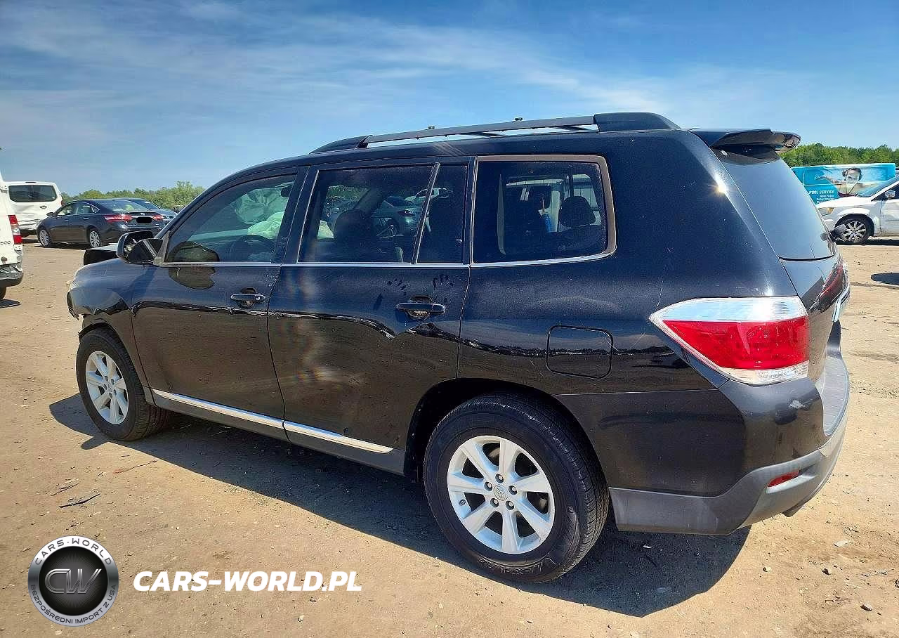 2012 Toyota Highlander Base VIN:5TDZK3EH7CS086295 - 2