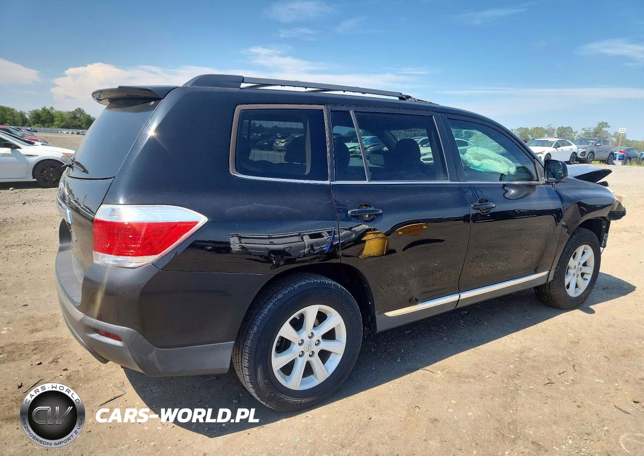 2012 Toyota Highlander Base VIN:5TDZK3EH7CS086295 - 3