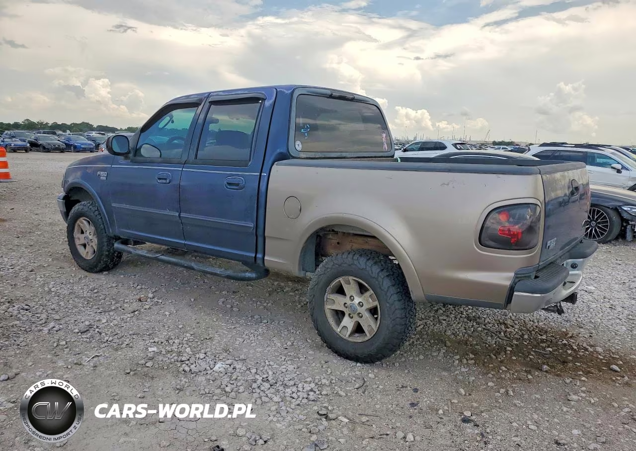 2002 Ford F150 Supercrew VIN:1FTRW08L62KE27033 - 2