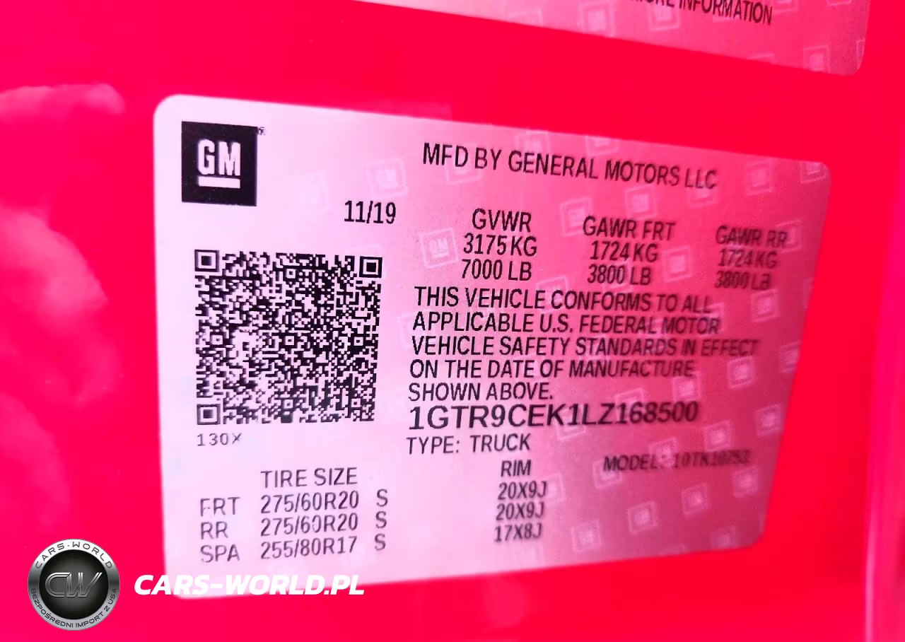 2020 GMC Sierra K1500 Elevation VIN:1GTR9CEK1LZ168500 - 12