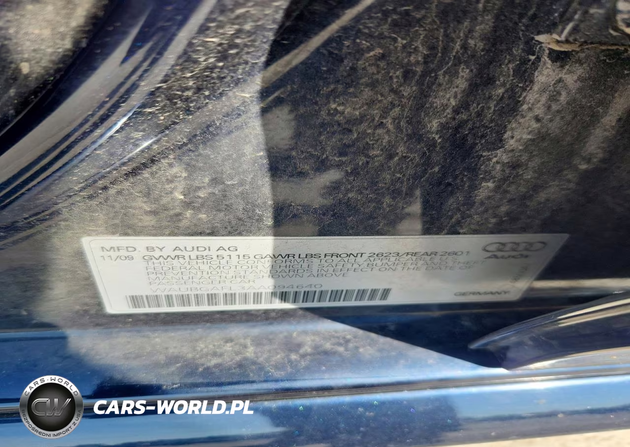 2010 Audi S4 Premium Plus VIN:WAUBGAFL3AA094640 - 12