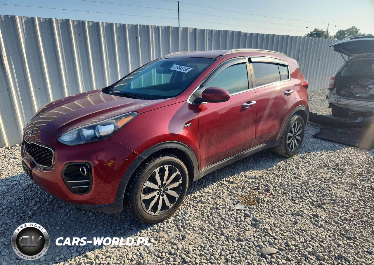 2017 Kia Sportage Ex VIN:KNDPNCAC7H7055655 - 1