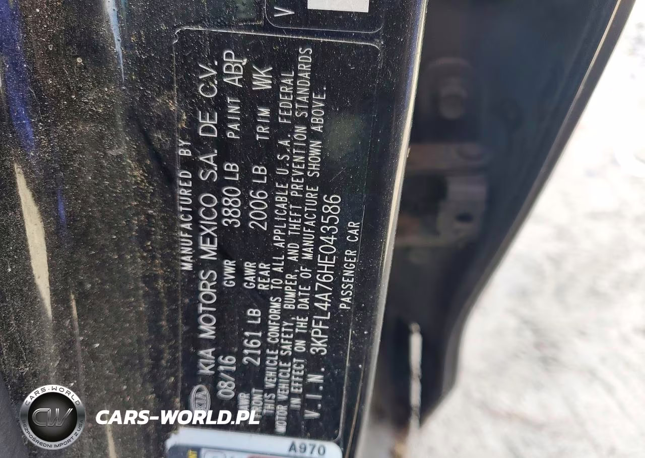 2017 Kia Forte S VIN:3KPFL4A76HE043586 - 12
