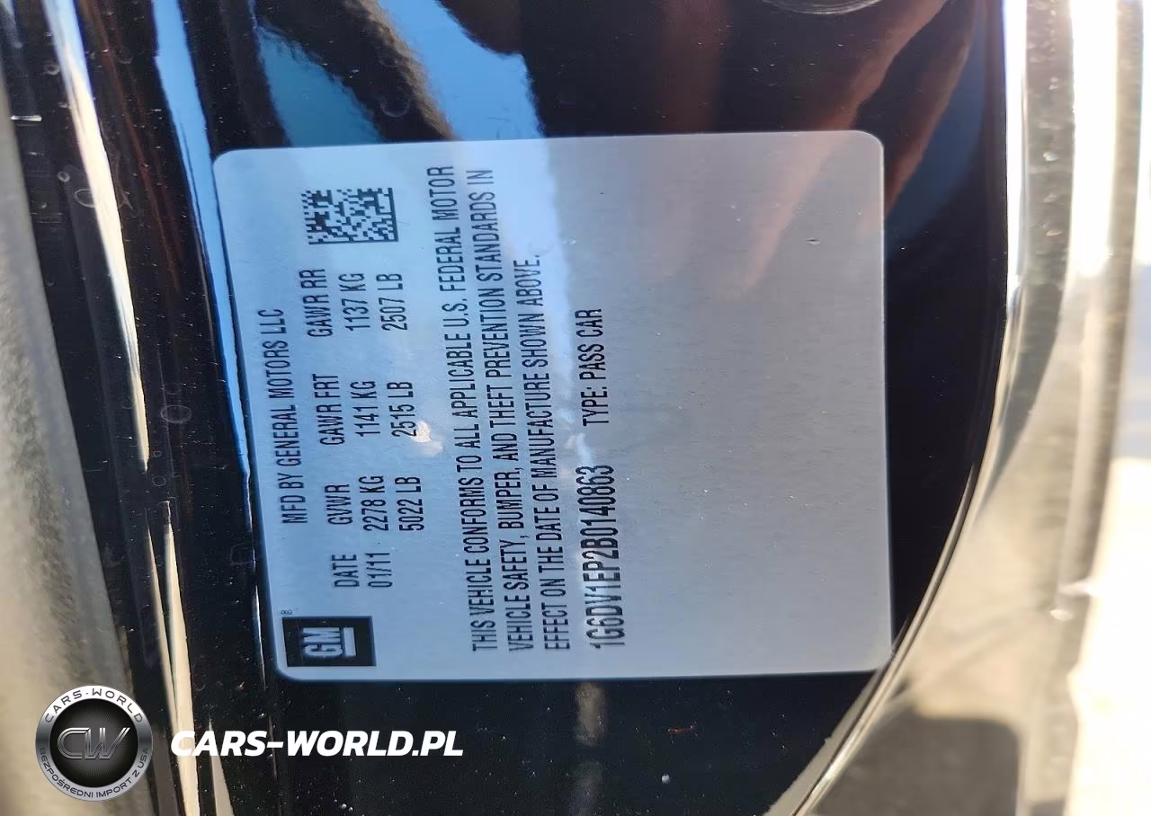 2011 Cadillac Cts-V VIN:1G6DV1EP2B0140863 - 13