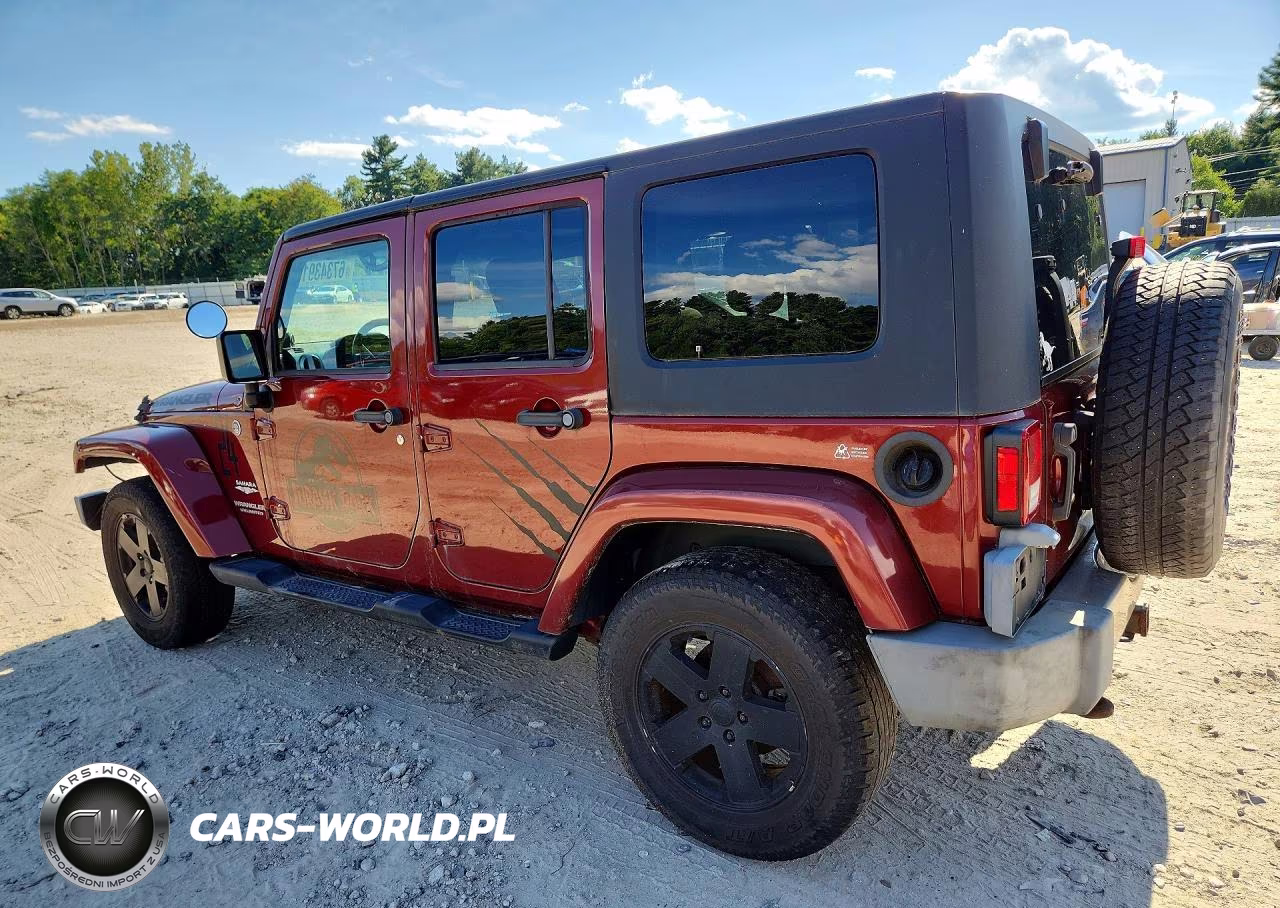 2009 Jeep Wrangler Unlimited Sahara VIN:1J8GA59179L758023 - 2