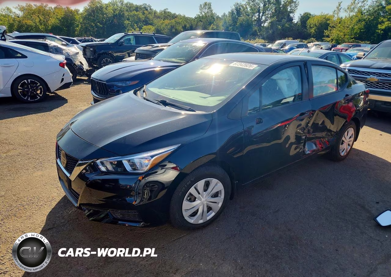 2022 Nissan Versa S VIN:3N1CN8DV0NL852171 - 1