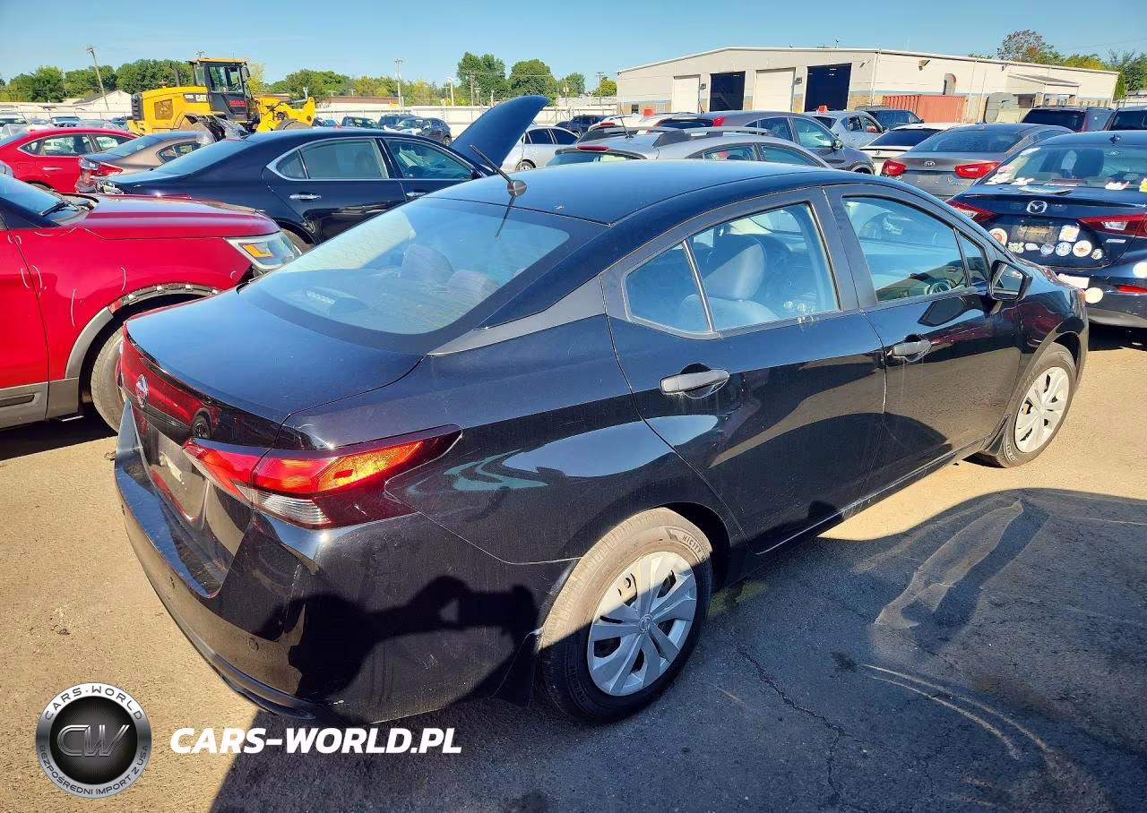 2022 Nissan Versa S VIN:3N1CN8DV0NL852171 - 3