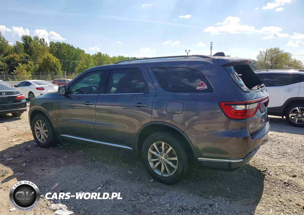 2017 Dodge Durango Sxt VIN:1C4RDJAG6HC789178 - 2