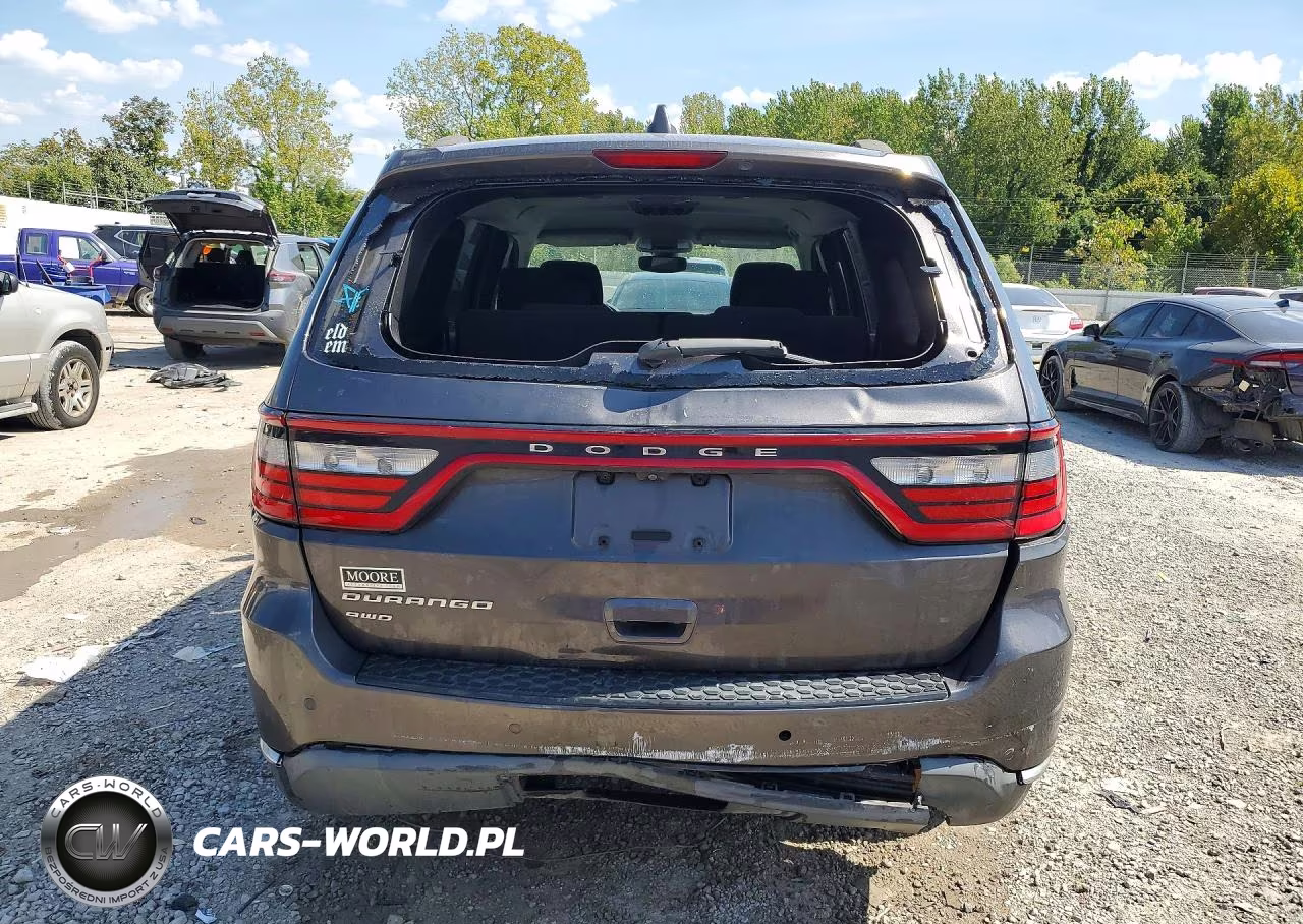 2017 Dodge Durango Sxt VIN:1C4RDJAG6HC789178 - 6