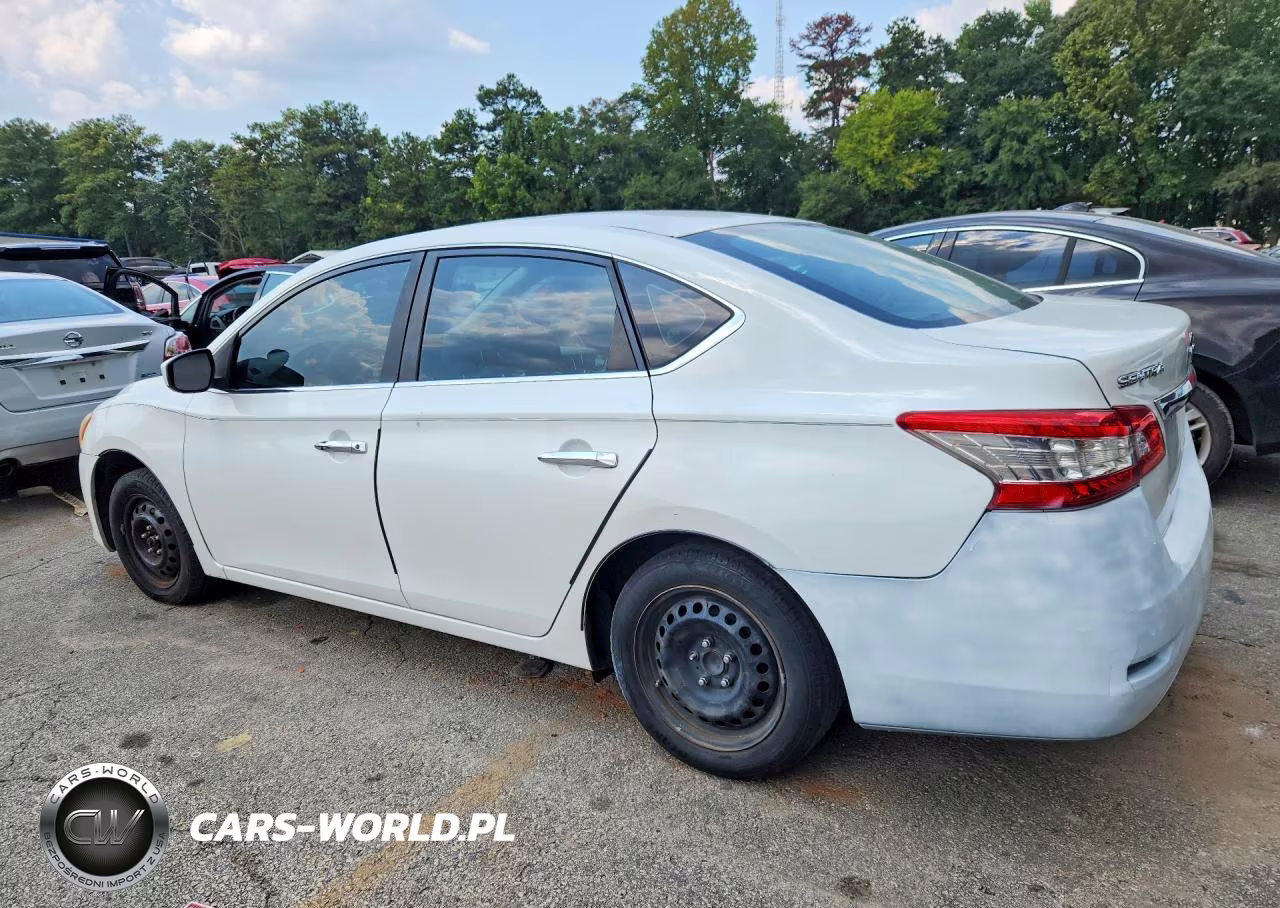 2013 Nissan Sentra S VIN:3N1AB7AP3DL717474 - 2