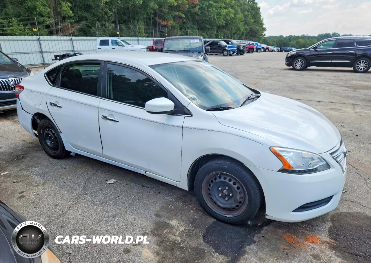 2013 Nissan Sentra S VIN:3N1AB7AP3DL717474 - 4