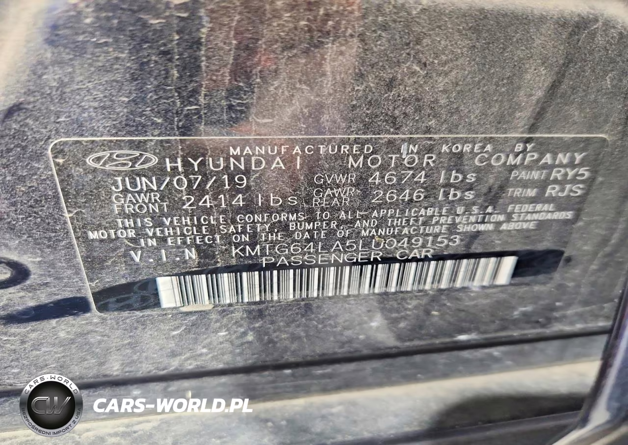 2020 Genesis G70 2.0T VIN:KMTG64LA5LU049153 - 13
