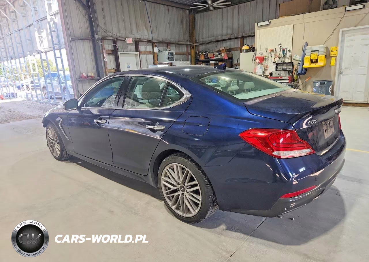 2020 Genesis G70 2.0T VIN:KMTG64LA5LU049153 - 2