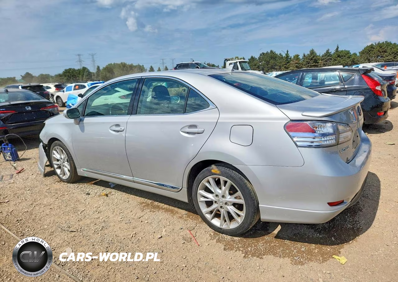 2010 Lexus Hs 250H VIN:JTHBB1BA4A2008038 - 2