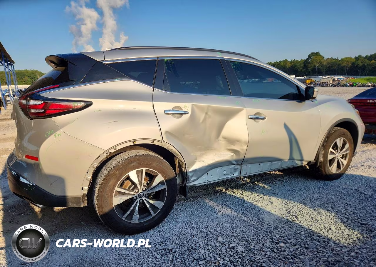 2021 Nissan Murano Sv VIN:5N1AZ2BJ5MC122347 - 3