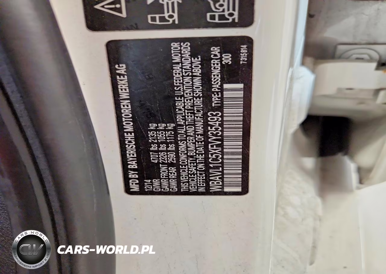 2015 BMW X1 xDrive28I VIN:WBAVL1C5XFVY35493 - 13