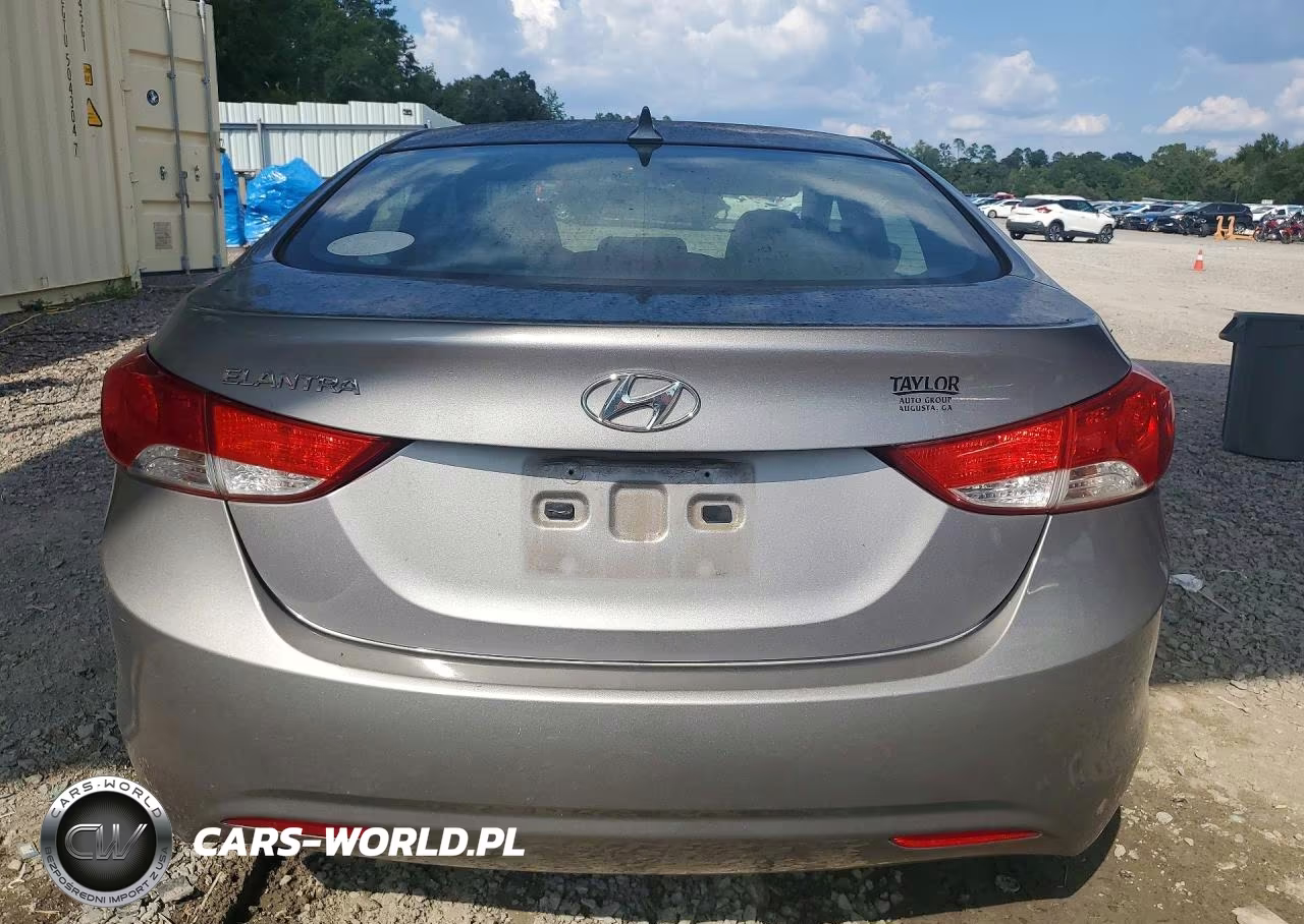 2011 Hyundai Elantra Gls VIN:KMHDH4AE7BU112295 - 6