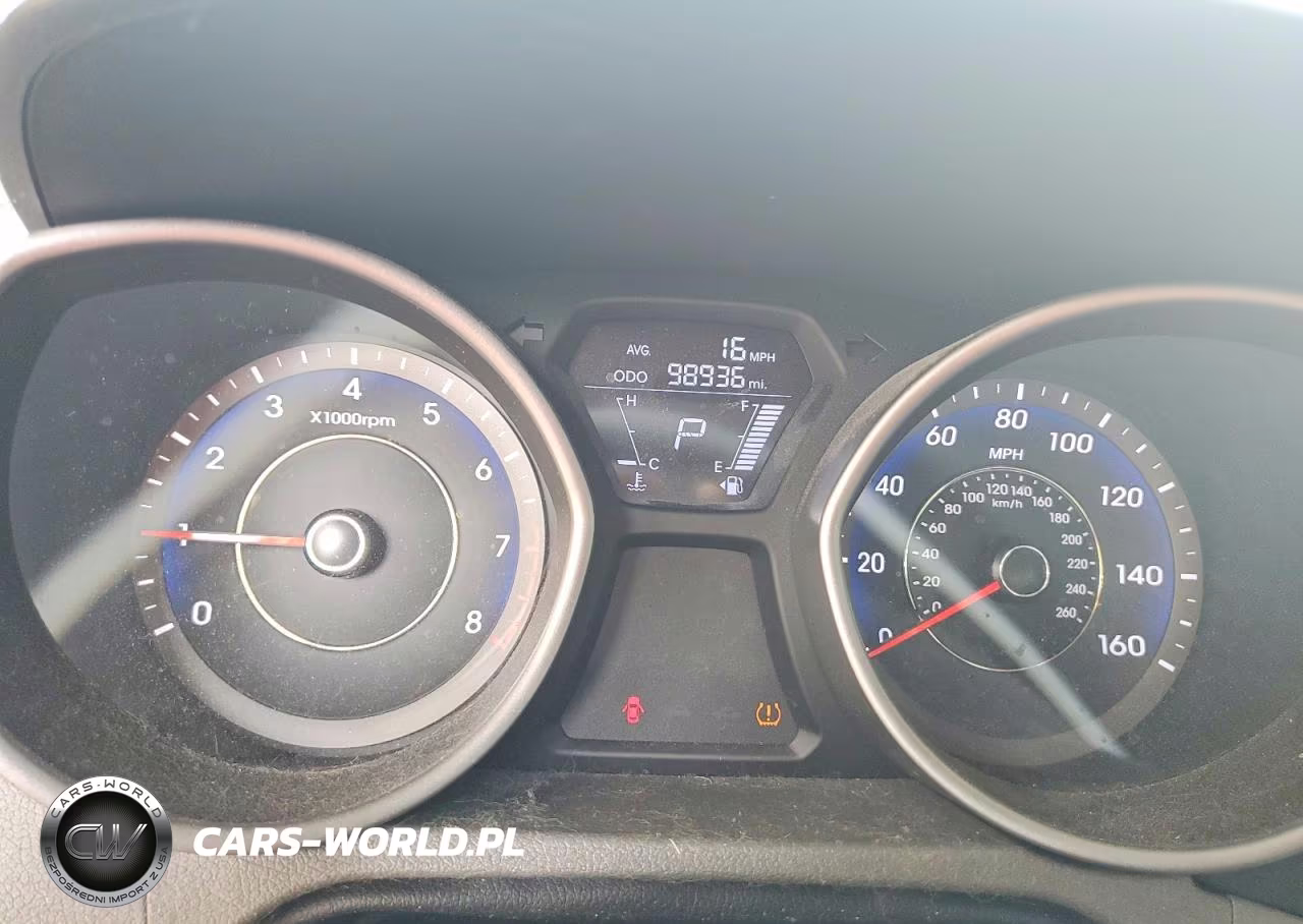 2011 Hyundai Elantra Gls VIN:KMHDH4AE7BU112295 - 9